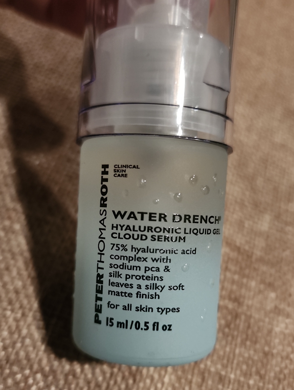 Peter Thomas Roth Water Drench Hyaluronic Liquid Gel Cloud Serum - Pale Blue